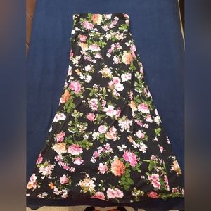 Dress/Skirt Duo - Floral Print - Floor Length